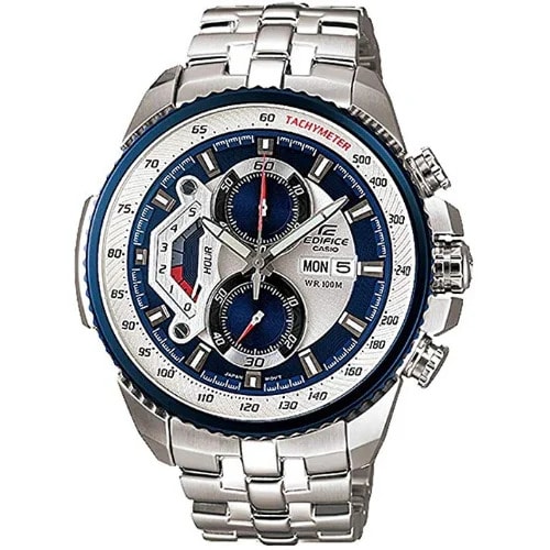 Men's Edifice Stainless Steel Sports Analog Chronograph Watch