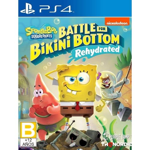 Spongebob Battle For Bikini Bottom Rehydrated Ps4