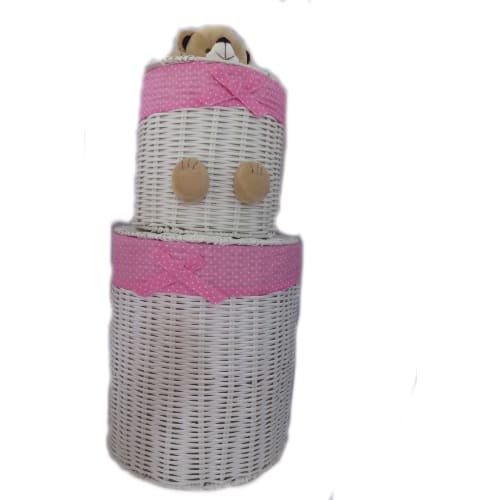 Baby Girls' Storage Basket - Set of 2