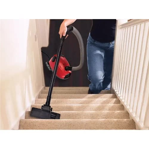 Black+decker Bagged Corded Vacuum Cleaner - 1000W - 1l - Red/black - Vm1200