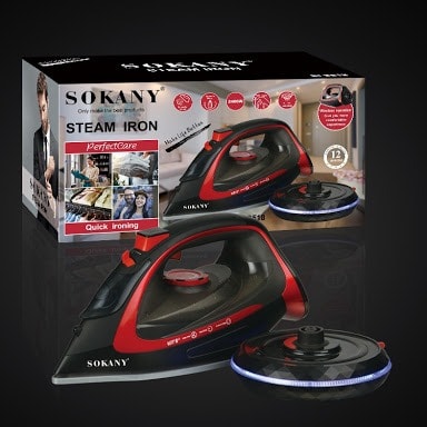 Cordless Rechargeable Steam Iron - 2400 Watt
