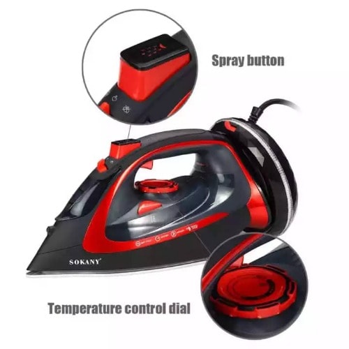 Cordless Rechargeable Steam Iron - 2400 Watt