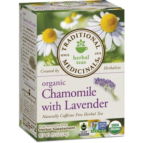 Organic Chamomile with Lavender Herbal Tea - 16 Tea Bags