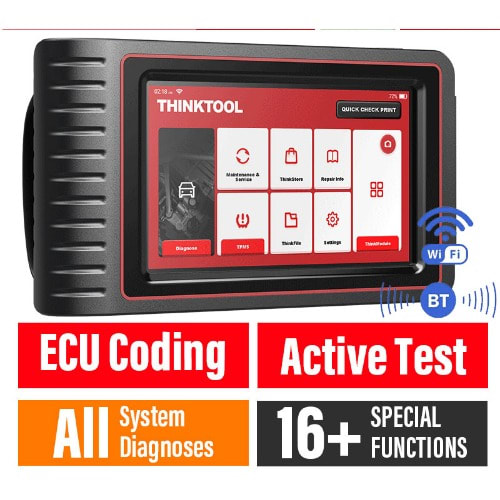 Thinktool Lite + Printer Professional Obd2 Cars Scanner