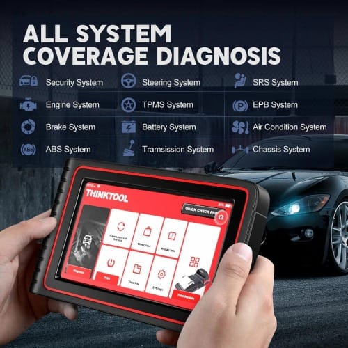 Thinktool Lite + Printer Professional Obd2 Cars Scanner