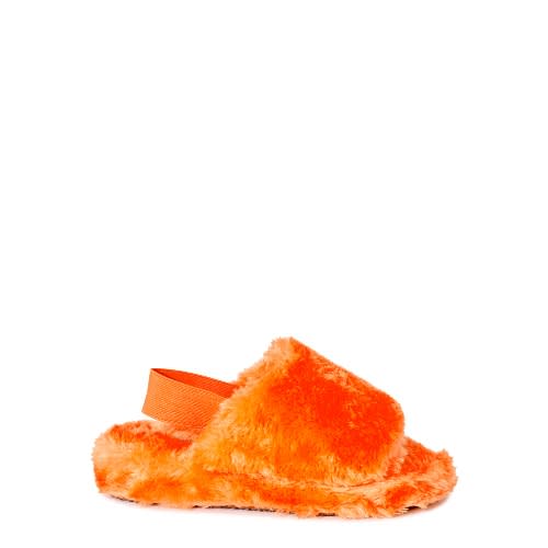 Faux Fur Sandals