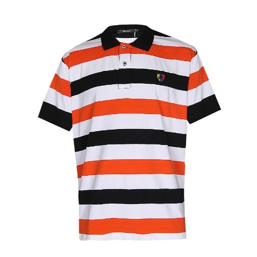 Uniquely Crafted Men Polo- Multi. Mtsht-4352