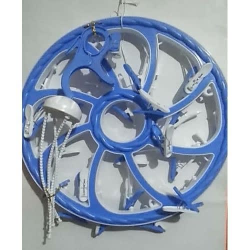 Cloth Hanger With 24 Clips