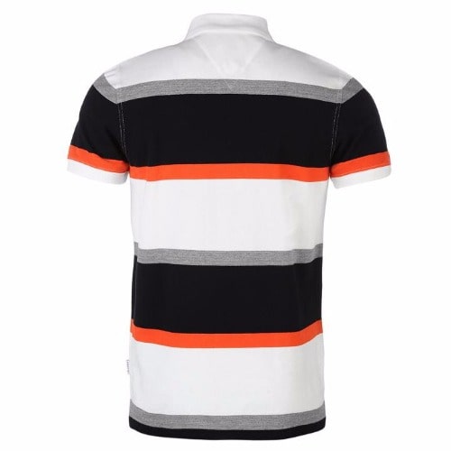 4 Stripe Men's Shortsleeve Polo Shirt