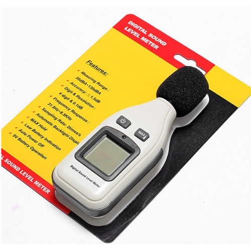 Decibel Monitor Tester Lcd Digital Sound Level Meter Noise Tester