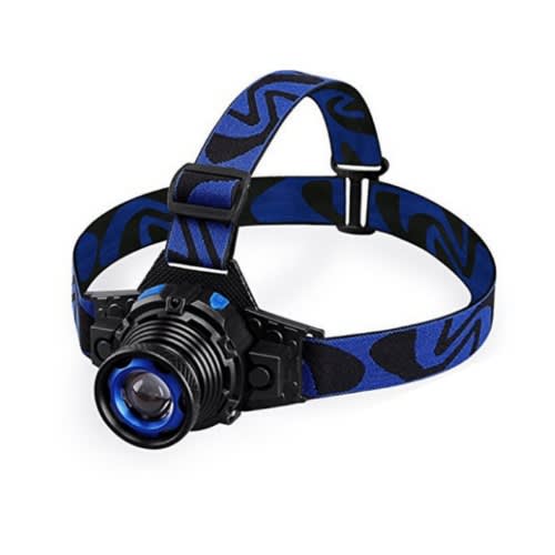 Rechargeable Led Headlight Rotating 3 Mode Headlamp