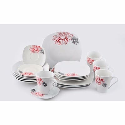 Square Dinner Set - 20 Pieces