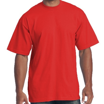 Plain Unisex T-shirt - Red