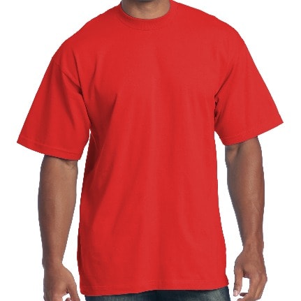 Plain Unisex T-shirt - Red