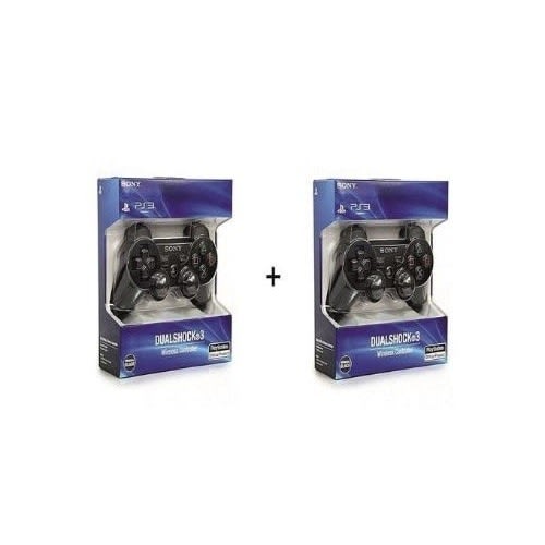 Dualshock Wireless Controller - Black - 2 Pieces