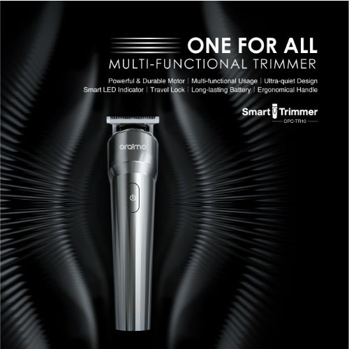 Smart Multi-functional Trimmer With 4 Guided Combs