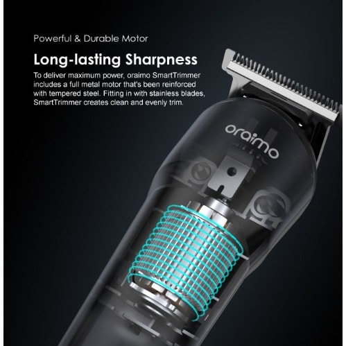 Smart Multi-functional Trimmer With 4 Guided Combs
