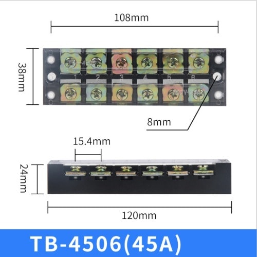 Tb4506 Terminal Block Strip Wire Connector Wiring Tool