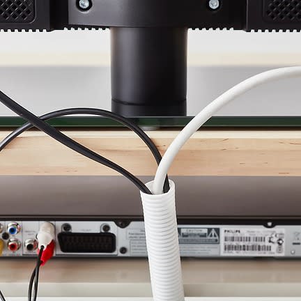 Rabalder Cable Tidy - 5 Meters - White