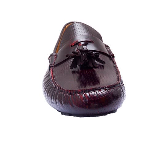 Wine Patent- Perforated Loafers