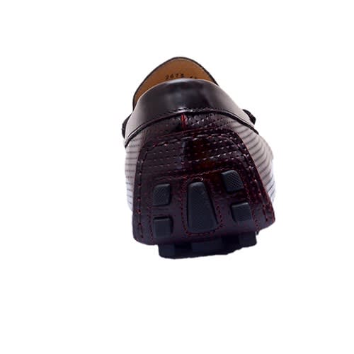 Wine Patent- Perforated Loafers