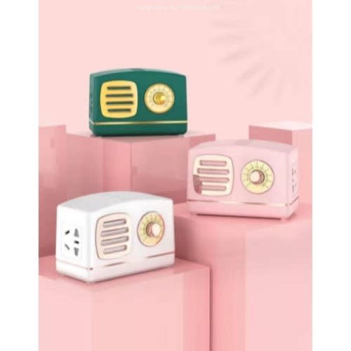 Desktop Multi Socket Plug With USB/us/au Outlets Retro Socket Adapter - 3pcs