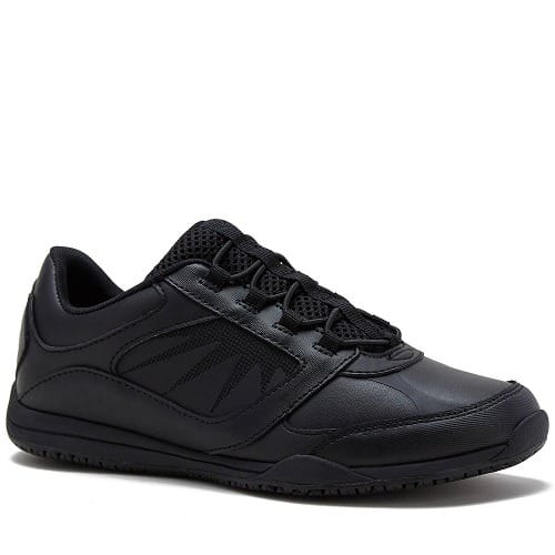 Tredsafe Women's Merlot Slip Resistant Athletic Shoe - Black