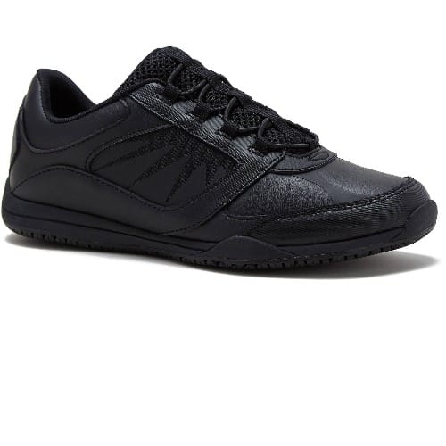 Tredsafe Women's Merlot Slip Resistant Athletic Shoe - Black
