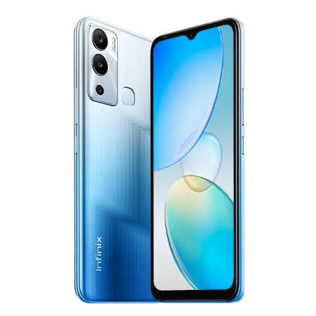 Hot 12i - 6.6"HD+ -4GB RAM - 64GB ROM - 4G LTE - 5000mAh - Fingerprint - Blue