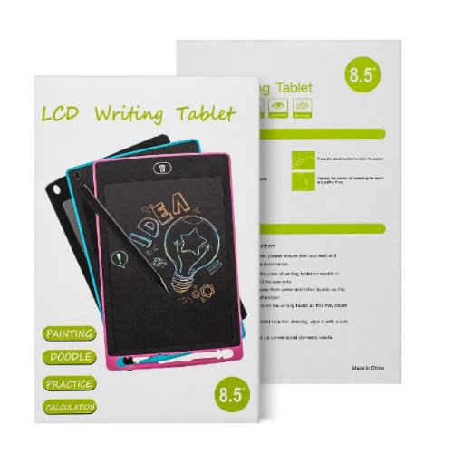Colorful Lcd Kid Writing Tablet - Pink
