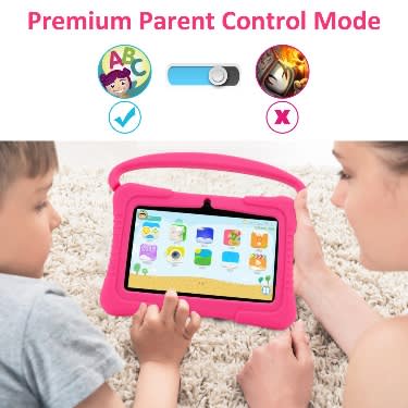 Veidoo Educational Kids Tablet - Android 8.1 - Pink