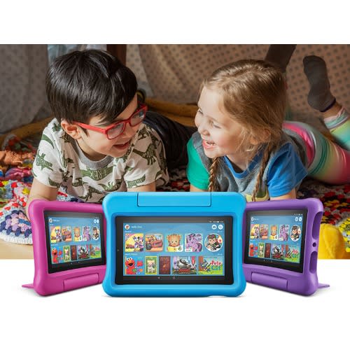 Amazon Fire 8 Kids Edition 2gb Ram 32gb Rom + Purple Protective Proof Case