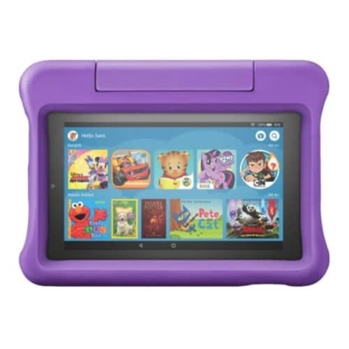 Amazon Fire 8 Kids Edition 2gb Ram 32gb Rom + Purple Protective Proof Case