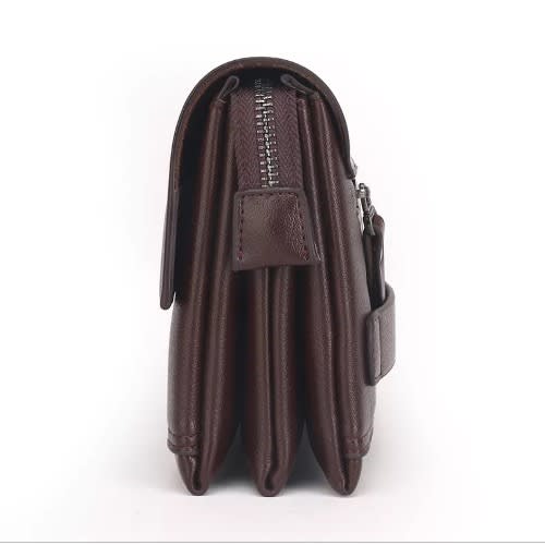 Iconic Handie Clutch Purse - Brown