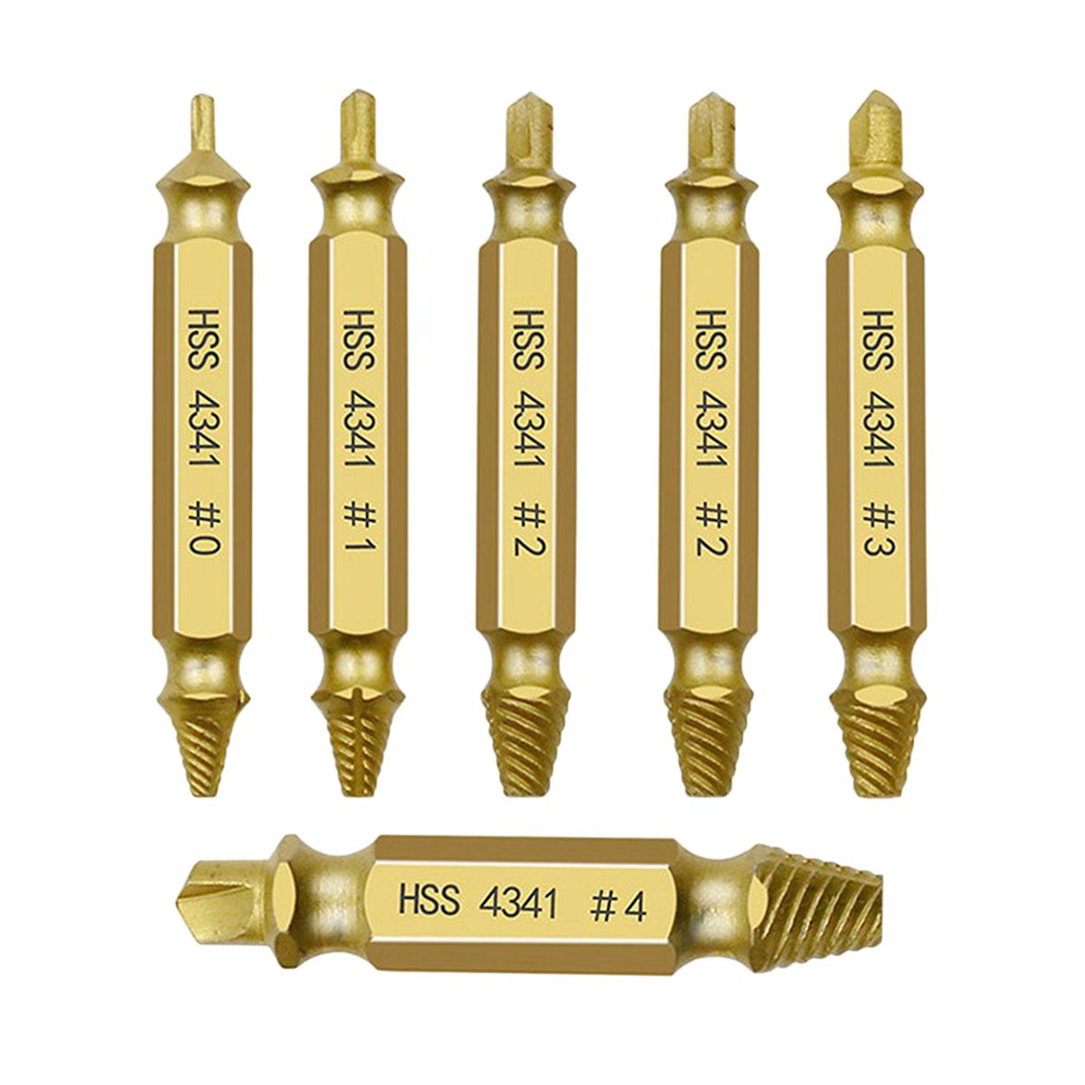 Damaged Screw Extractor Kit Stripped Screw Extractor Set Broken Bolt