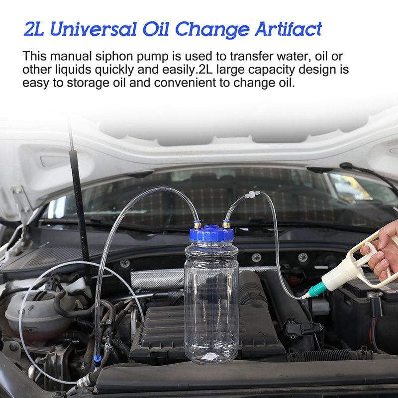 Oil Change Artifact Manual Hand Pump