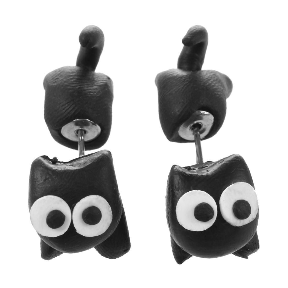 Handmade Fashion Polymer Clay Animal Shape Stud Earrings