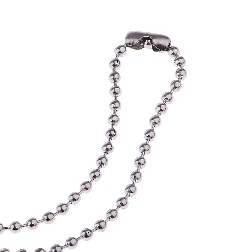 Pack Of Bead Chain, 23.6 Inch, 31.5 Inch Necklace 2.4mm