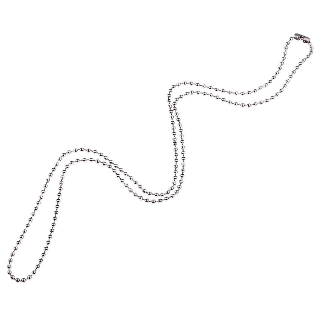 Pack Of Bead Chain, 23.6 Inch, 31.5 Inch Necklace 2.4mm