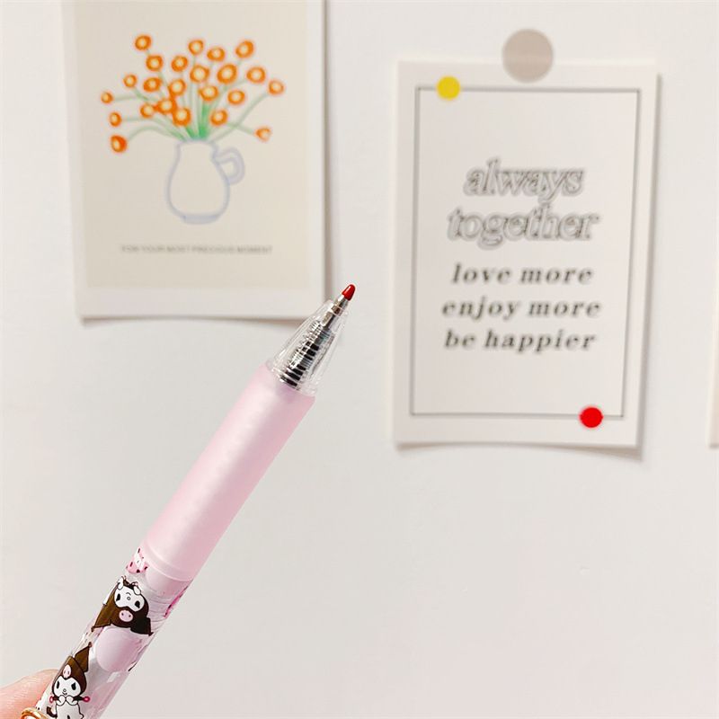 Kawaii Transparent Pen Kuromi Cinnamoroll My Melody Kitty