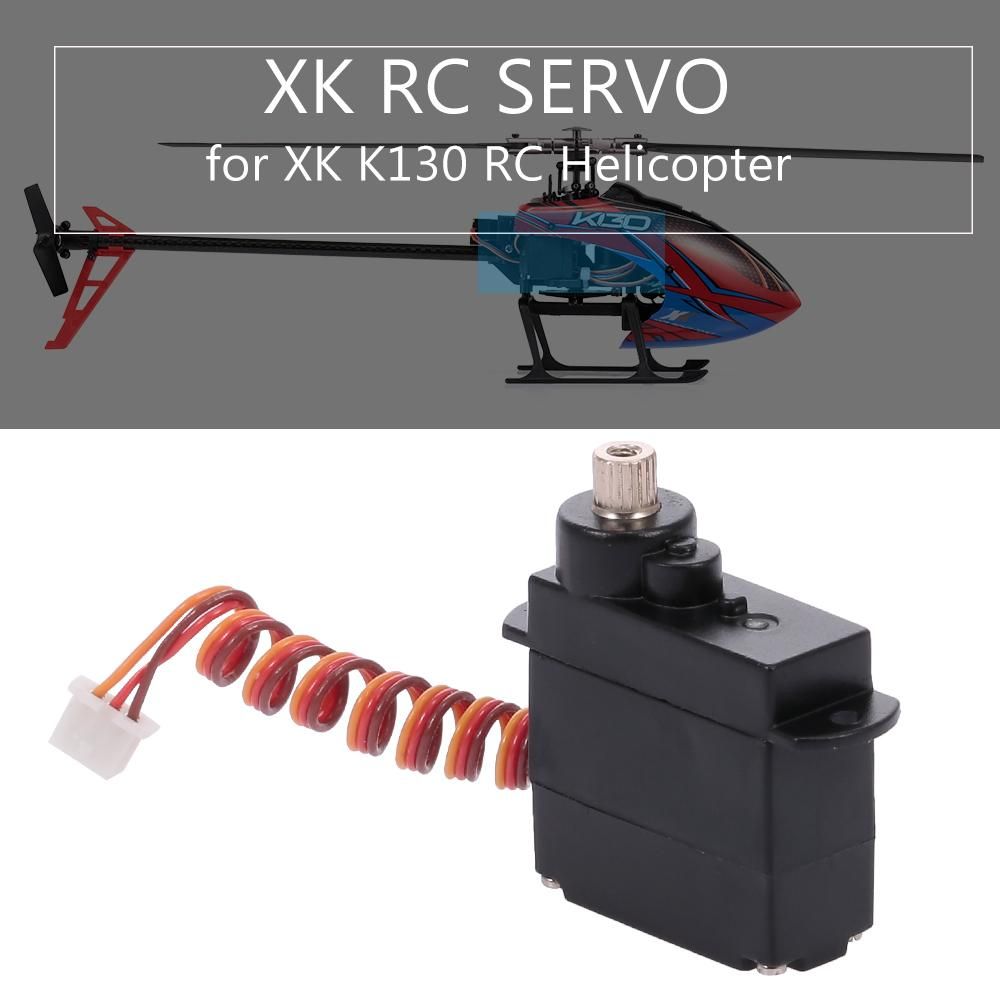 RC Helicopter Servo Metal Gear K130 Servo RC Part for XK K130 RC Helicopter