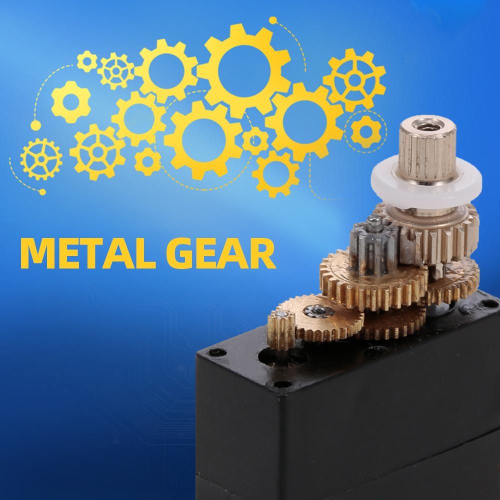 RC Helicopter Servo Metal Gear K130 Servo RC Part for XK K130 RC Helicopter
