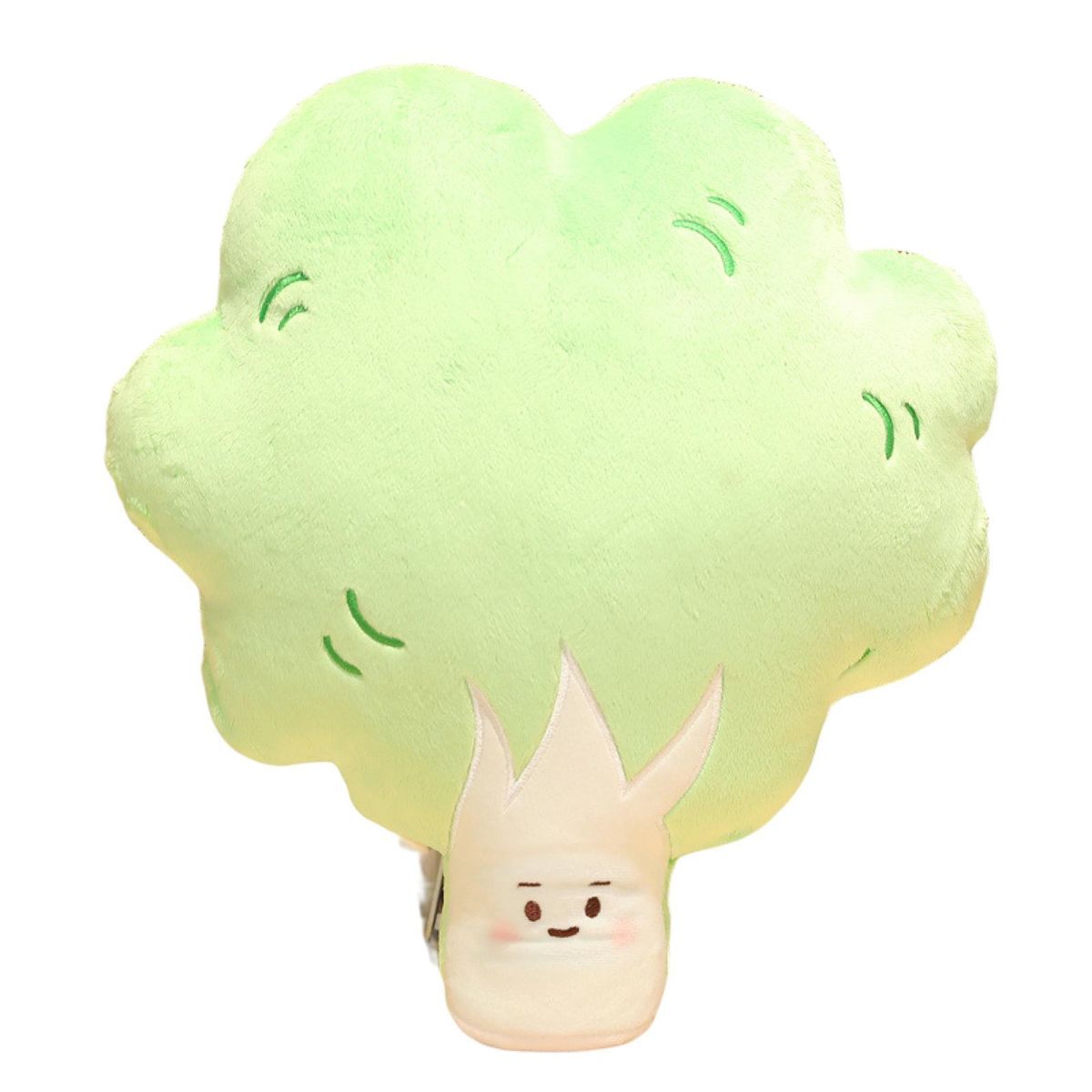 Food Plush Pillow Plush Breakfast Series Pillow Stuffed Doll Toy Green