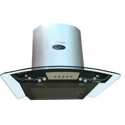 50 X 60 Manual Cooker Hood With Flower Pattern Pv-hfm60f