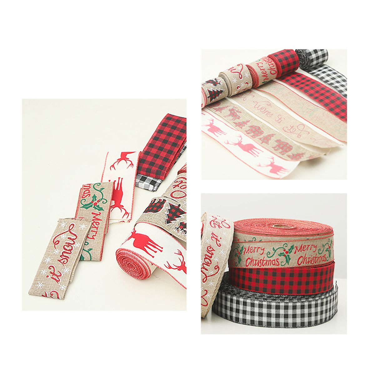 Christmas Ribbon DIY Bow Christmas Tree And Truck Wired
