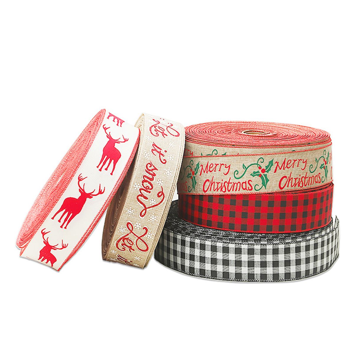 Christmas Ribbon DIY Bow Christmas Tree And Truck Wired