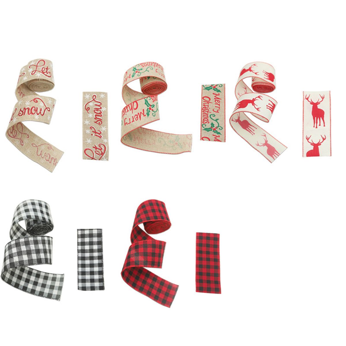 Christmas Ribbon DIY Bow Christmas Tree And Truck Wired