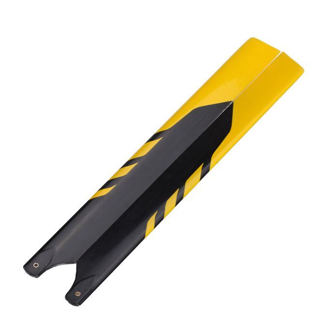 2-Piece 325mm Universal Glass Fiber Main Rotor  For   450 Yellow