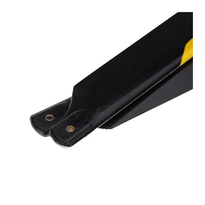 2-Piece 325mm Universal Glass Fiber Main Rotor  For   450 Yellow