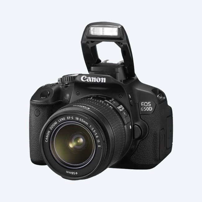 650D Digital SLR Camera With 18-55mm Lens